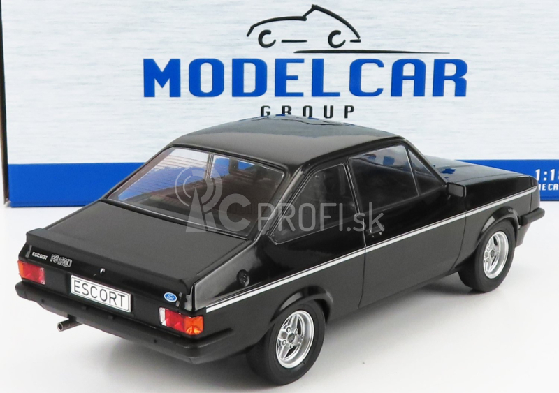 Mcg Ford england Escort Mkii Rs2000 Lhd 1977 1:18 čierna