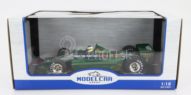 Mcg Lotus F1 79 Team Martini Racing N 2 2nd Argentina Gp 1979 Carlos Reutemann 1:18 Zelená