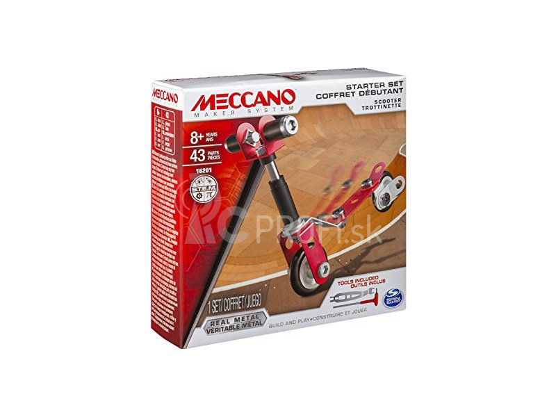 MECCANO – Kolobežka (42 dielikov)