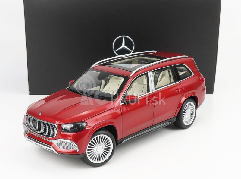 Mercedes benz Maybach Gls-class Gls600 4-matic (x167) 2019 1:18 Hyacynth Red