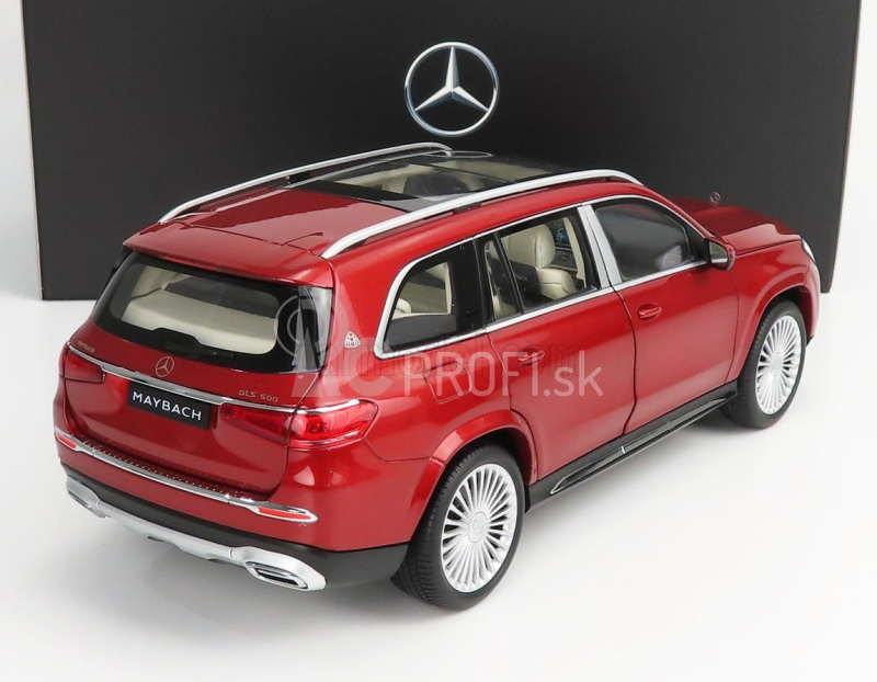 Mercedes benz Maybach Gls-class Gls600 4-matic (x167) 2019 1:18 Hyacynth Red