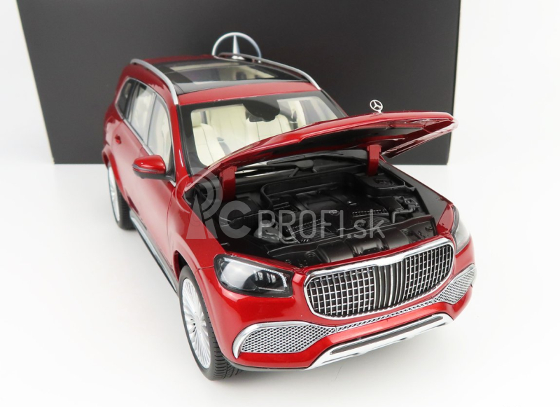 Mercedes benz Maybach Gls-class Gls600 4-matic (x167) 2019 1:18 Hyacynth Red