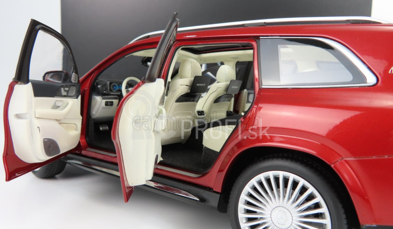 Mercedes benz Maybach Gls-class Gls600 4-matic (x167) 2019 1:18 Hyacynth Red