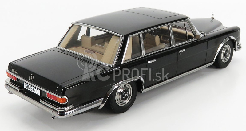 Mercedes Benz S-class 600 Pullman (w100) 1963 1:18 čierny