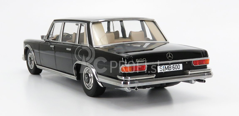 Mercedes Benz S-class 600 Pullman (w100) 1963 1:18 čierny