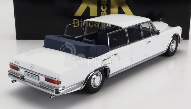 Mercedes Benz S-class 600 Pullman (w100) Landaulet Semiconvertible 1964 1:18 Biela