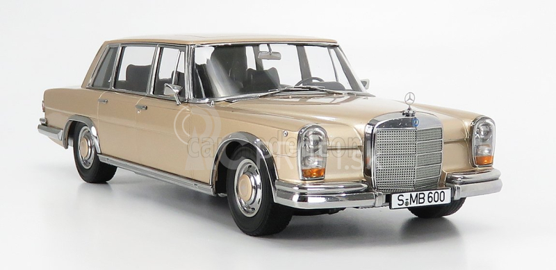 Mercedes benz triedy S 600 Pullman (w100) 1963 1:18 Gold Met