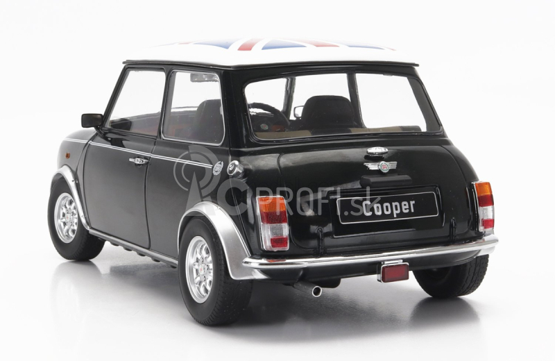 Mini Cooper Rhd 1992 s Union Jack 1:12 zelená biela