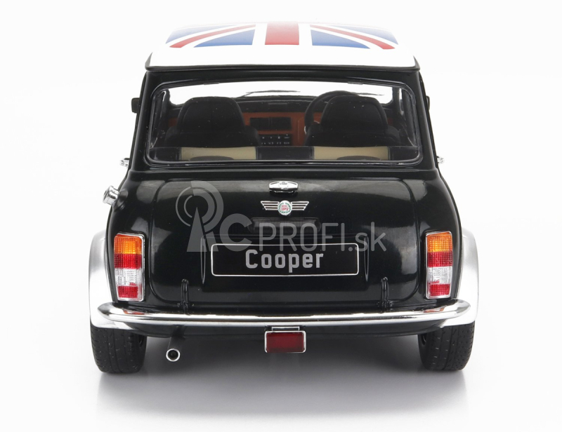 Mini Cooper Rhd 1992 s Union Jack 1:12 zelená biela