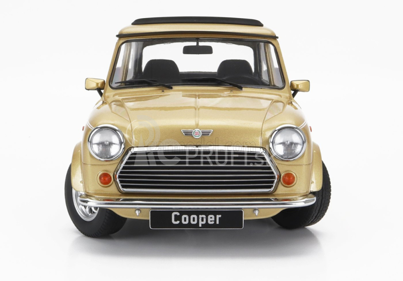 Mini Cooper Sunroof Lhd 1992 1:12 Gold Met Black