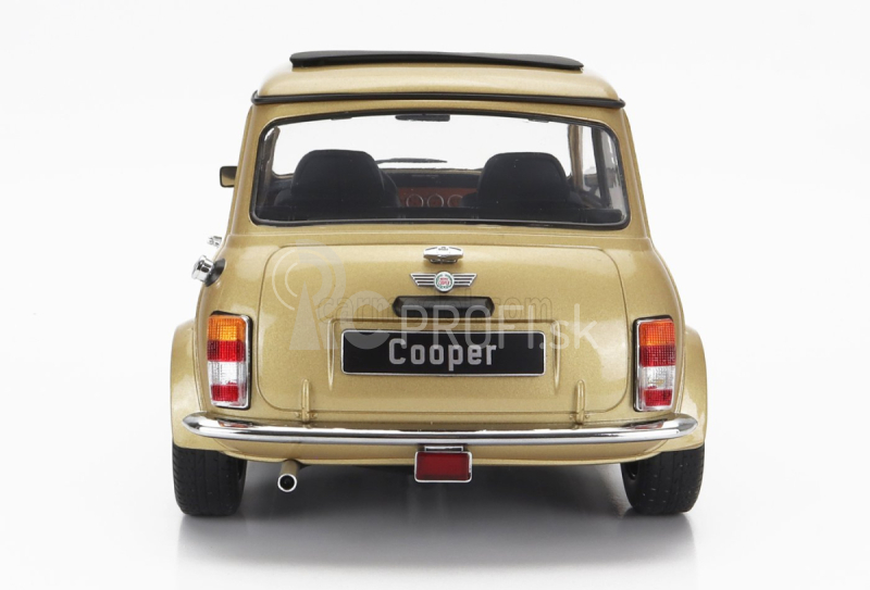 Mini Cooper Sunroof Lhd 1992 1:12 Gold Met Black