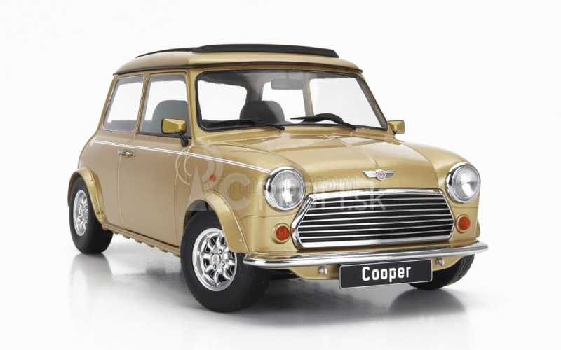 Mini Cooper Sunroof Lhd 1992 1:12 Gold Met Black