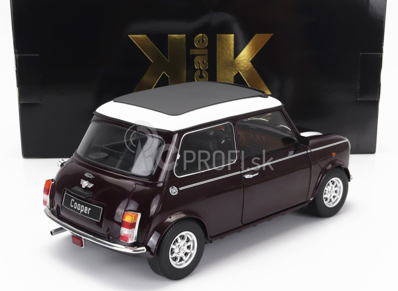 Mini Cooper Sunroof Lhd 1992 1:12 Purple White