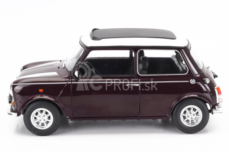 Mini Cooper Sunroof Lhd 1992 1:12 Purple White