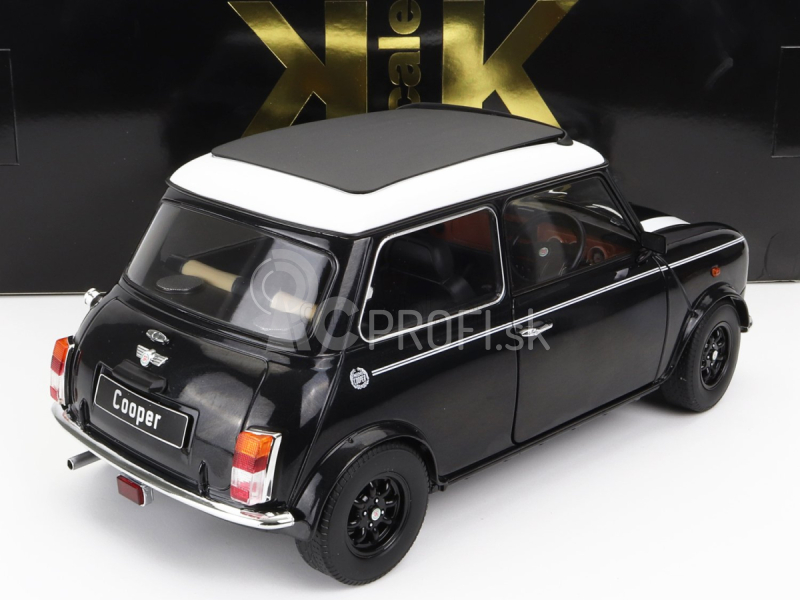 Mini Cooper Sunroof Rhd 1992 1:12 Black White