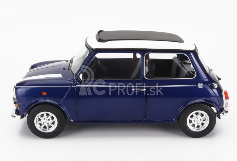 Mini Cooper Sunroof Rhd 1992 1:12 Blue Met White