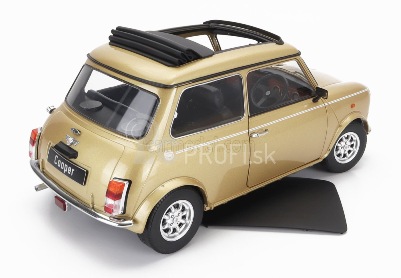 Mini Cooper Sunroof Rhd 1992 1:12 Gold Met Black