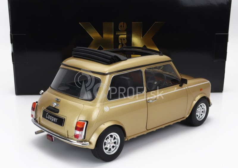 Mini Cooper Sunroof Rhd 1992 1:12 Gold Met Black