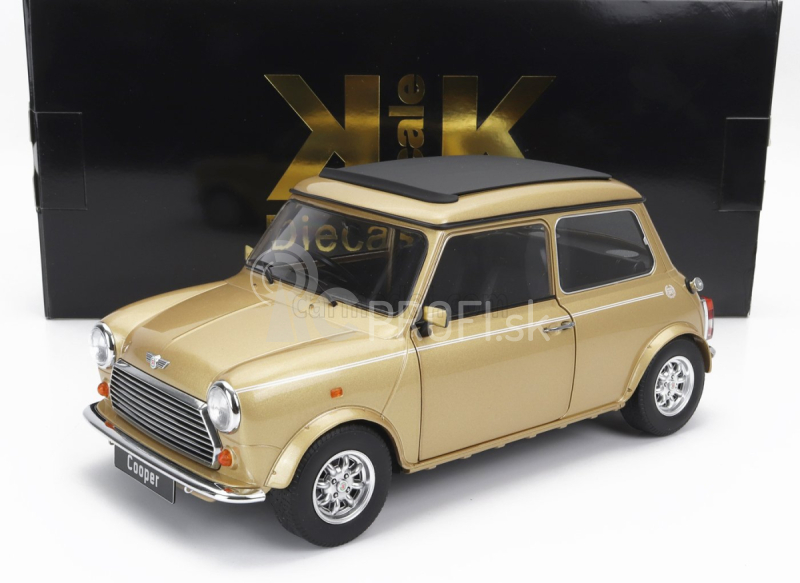 Mini Cooper Sunroof Rhd 1992 1:12 Gold Met Black