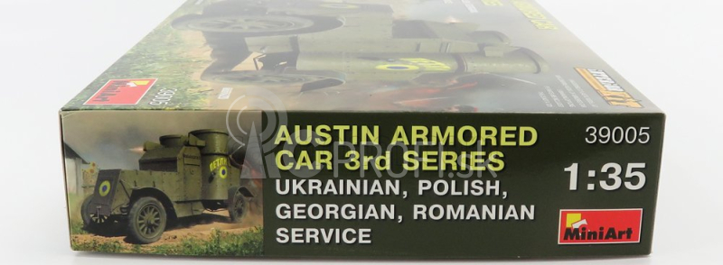 Miniart Austin Armored Car 3-series Military 1914 1:35 /