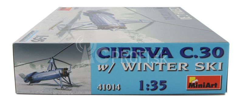 Miniart Avro Cierva C.30 Se-aea Lietadlo Zimné lyžovanie 1933 1:35 /