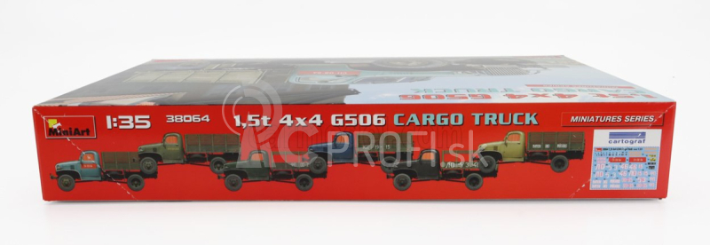 Miniart Chevrolet G506 1,5t 4x4 Cargo Truck 1945 1:35 /