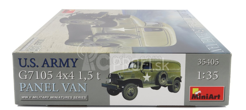 Miniart Chevrolet G7105 4x4 Truck Panel Van Military 1955 1:35 /