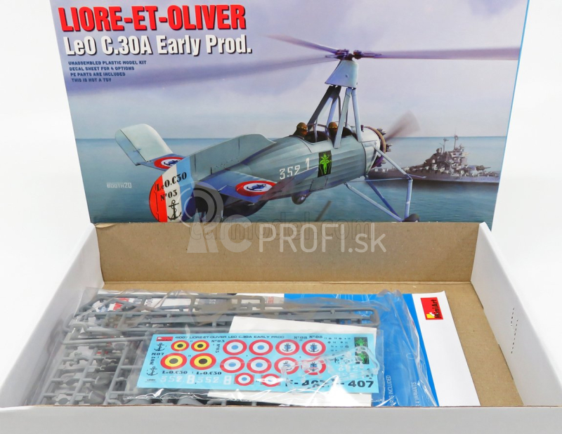 Miniart Lietadlo Focke-wulf C30a Lioret-et-oliver 1933 1:35 /