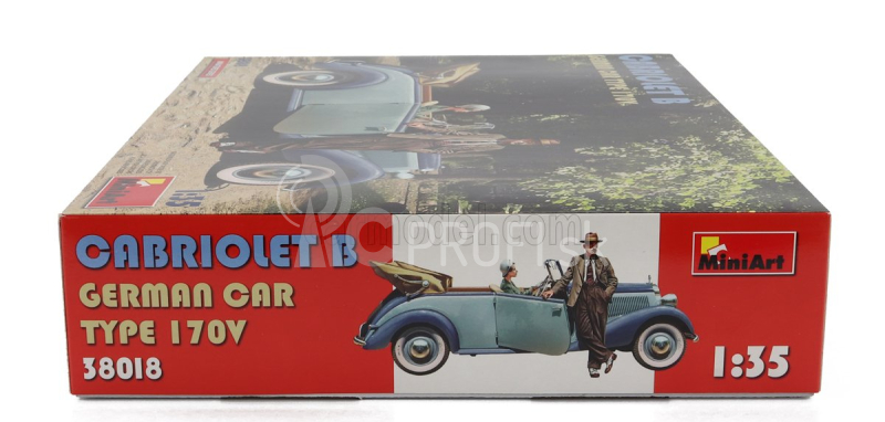 Miniart Mercedes benz 170v Cabriolet otvorený 1936 1:35 /