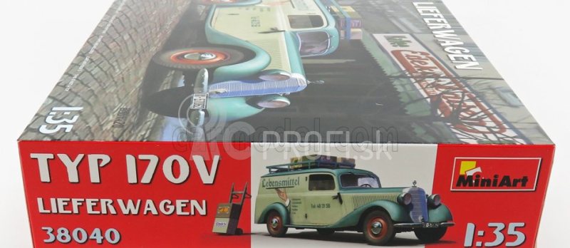 Miniart Mercedes benz typ 170v Lieferwagen 1935 1:35 /