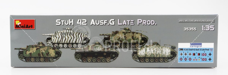 Miniart Tank Stuh 42 Ausf.g Military 1945 1:35 /