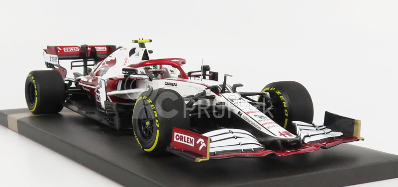 Minichamps Alfa romeo F1 C41 Team Orlen Racing N 99 Bahrain Gp 2021 Antonio Giovinazzi 1:18 Biela červená met.