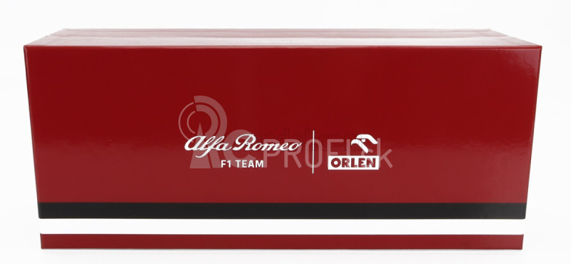 Minichamps Alfa romeo F1 C42 Team Orlen Racing N 24 10th Bahrain Gp 2022 Guanyu Zhou 1:18 biela červená met.