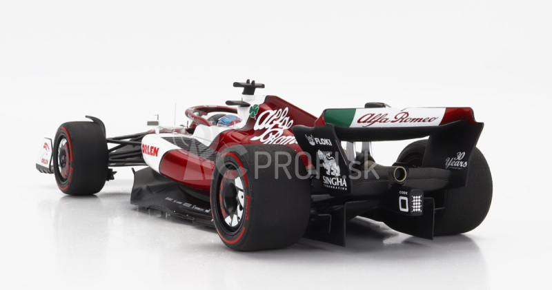 Minichamps Alfa romeo F1 C42 Team Orlen Racing N 77 6. GP Bahrajnu 2022 Valtteri Bottas 1:18 Biela červená met.