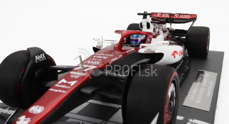 Minichamps Alfa romeo F1 C42 Team Orlen Racing N 77 Bahrain Gp 2022 Valtteri Bottas 1:18 Biela červená met.