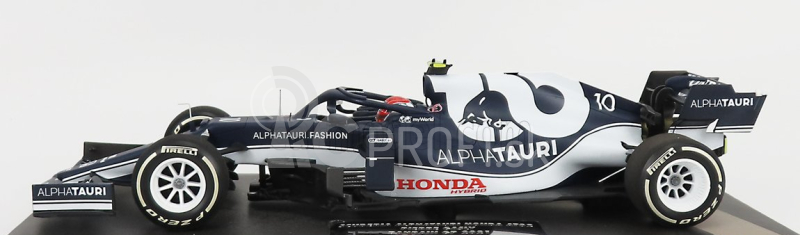 Minichamps Alpha Tauri F1 At02 Honda Ra620h Team Alpha Tauri N 10 Bahrain Gp 2021 Pierre Gasly 1:18 Biela modrá