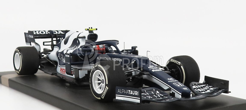 Minichamps Alpha Tauri F1 At02 Honda Ra620h Team Alpha Tauri N 10 Bahrain Gp 2021 Pierre Gasly 1:18 Biela modrá