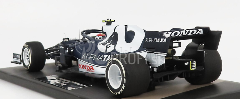 Minichamps Alpha Tauri F1 At02 Honda Ra620h Team Alpha Tauri N 10 Bahrain Gp 2021 Pierre Gasly 1:18 Biela modrá