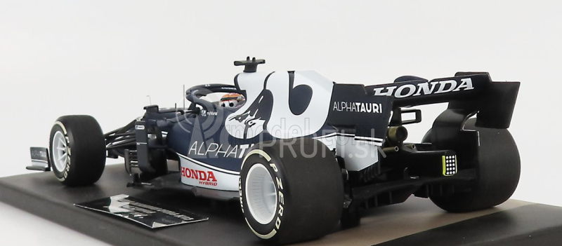 Minichamps Alpha Tauri F1 At02 Honda Ra620h Team Alpha Tauri N 22 Bahrain Gp 2021 Yuki Tsunoda 1:18 Bielo modrá