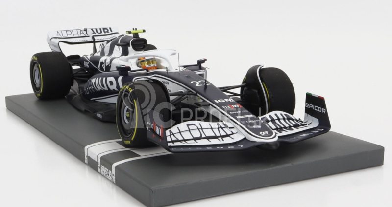 Minichamps Alpha Tauri F1 At03 Honda Team Alpha Tauri N 22 Bahrain Gp 2022 Yuki Tsunoda 1:18 Biela modrá