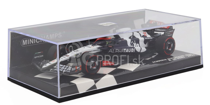 Minichamps Alpha Tauri F1 At04 Team Alpha Tauri N 21 Sezóna 2023 Nyck De Vries 1:43 Modrá biela