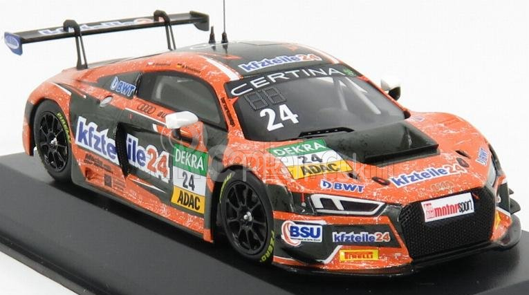 Minichamps Audi R8 Lms Team Bmt Mucke Motorsport N 24 Adac Gt Masters 2017 Winkelhock 1:43 oranžová čierna