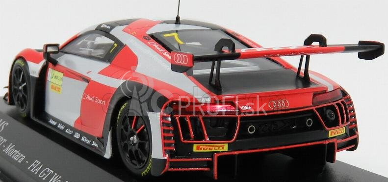 Minichamps Audi R8 Lms Team Wrt N 7 Fia Gt World Cup Macau 2016 E.mortara 1:43 Strieborná červená