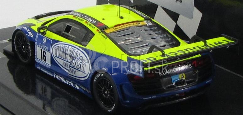 Minichamps Audi R8 Lms Ultra N 16 24h Adac Nurburgring 2013 Busch - Busch 1:43 žltá modrá