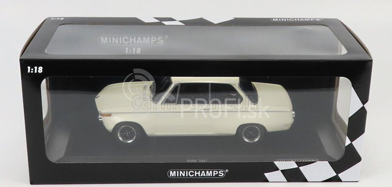 Minichamps BMW 2002 1970 1:18 biela