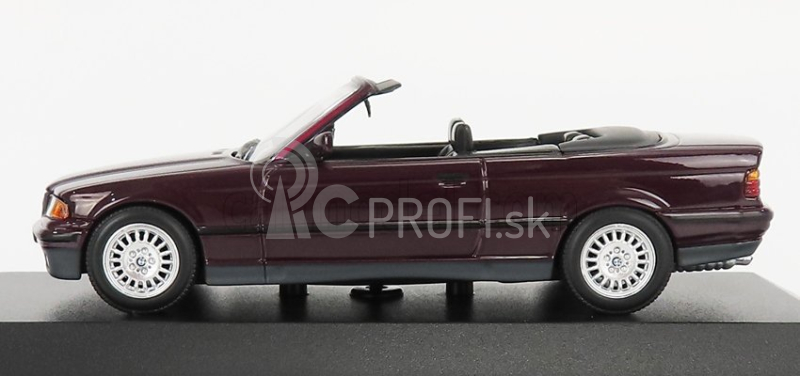 Minichamps BMW radu 3 (e36) Cabriolet 1993 1:43 Purple Met