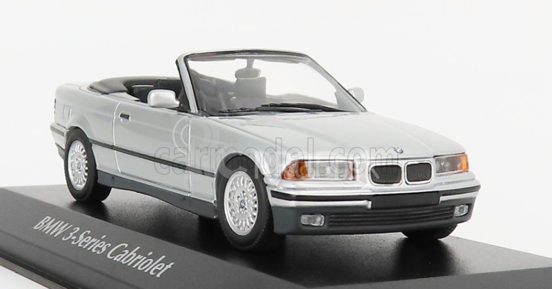 Minichamps BMW radu 3 (e36) Cabriolet 1993 1:43 Strieborná