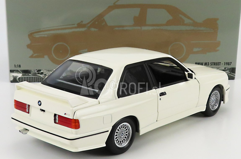 Minichamps BMW radu 3 M3 (e30) 1987 1:18 biela