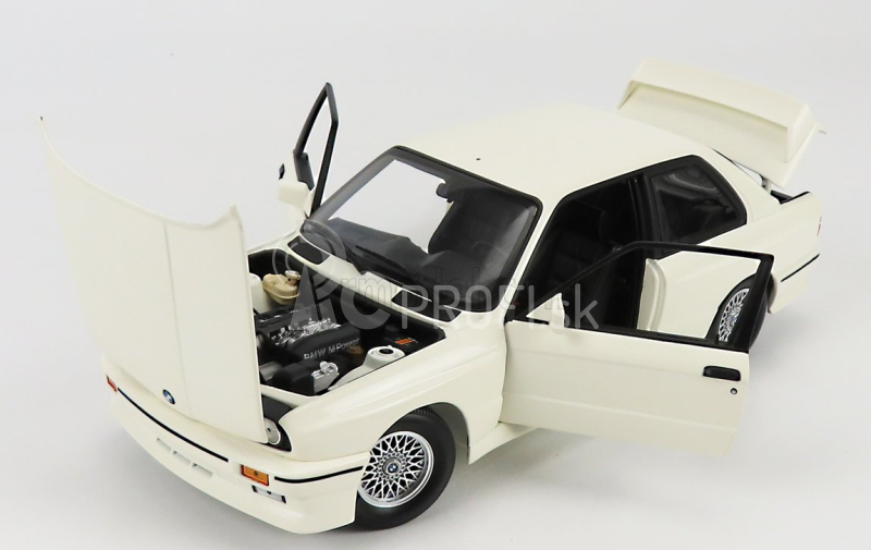 Minichamps BMW radu 3 M3 (e30) 1987 1:18 biela