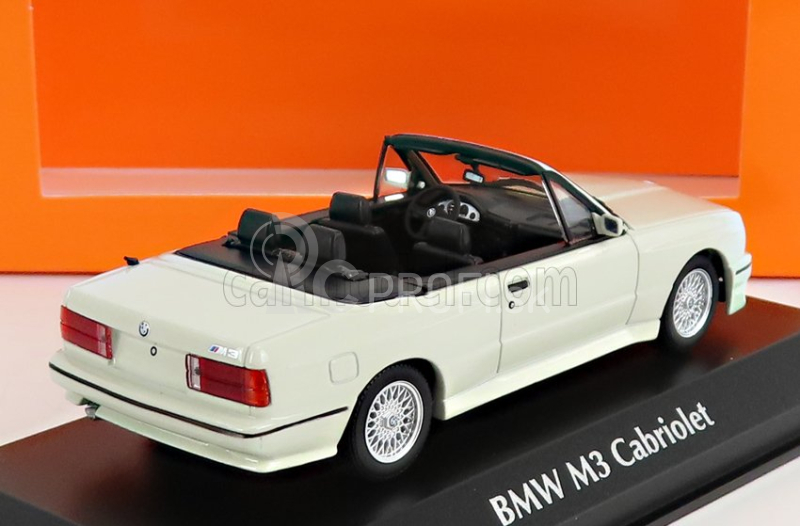 Minichamps BMW radu 3 M3 (e30) Cabriolet 1988 1:43 Biela